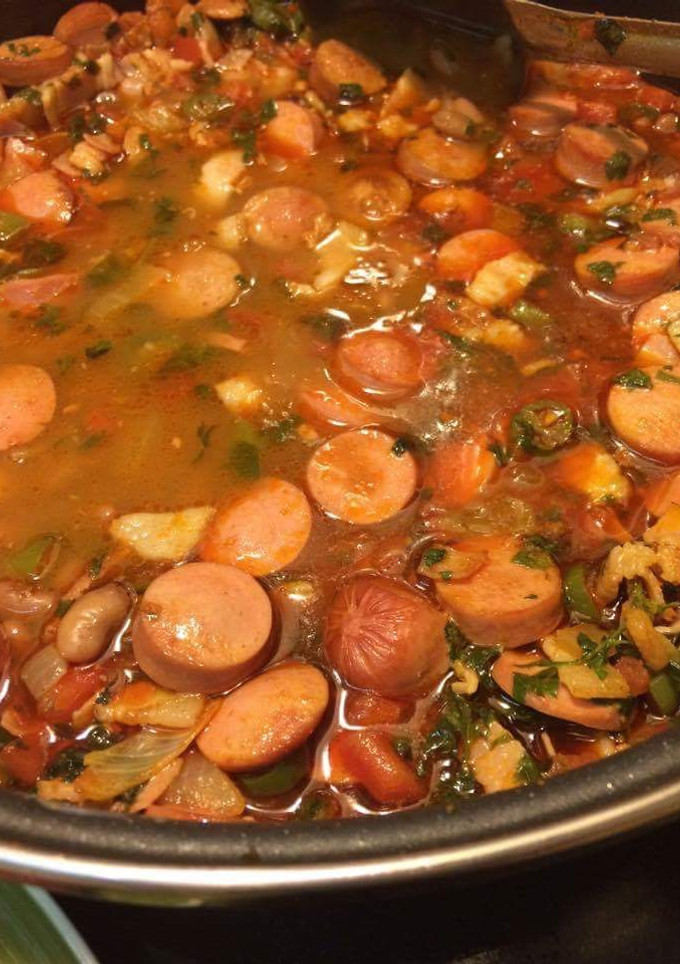 Una foto de Frijoles Charros
