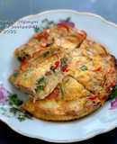 Telur Dadar Cencaluk Air Fryer (Nyonya)
