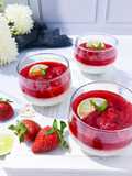 Panna Cotta Strawberry