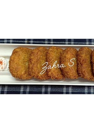 A picture of Eggless Hash browns.