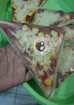 Foto resep Pizza simpel bekal sekolah