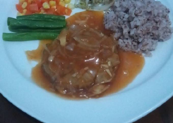 Steak tempe (diet day 1)