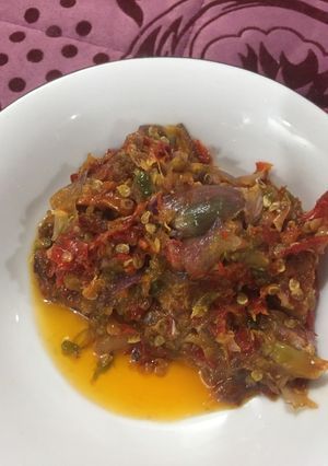 Foto resep Sambal bawang mercon