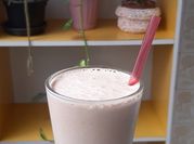 Uma foto de whey shake