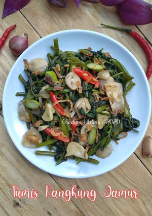 Foto resep Tumis kangkung Jamur