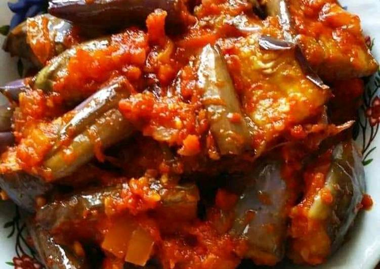 Anti Ribet, Bikin Terong balado mantul Ekonomis