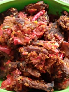 Foto resep Dendeng sambal balado