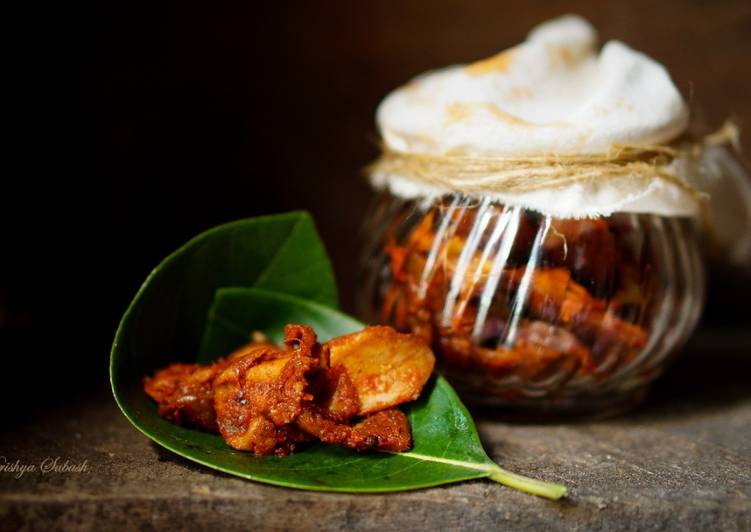 Easy Meal Ideas of Sun-dried Mango Pickle [ Ada manga Achar]