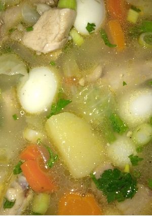 Foto resep Sayur Sop Ayam Telur Puyuh