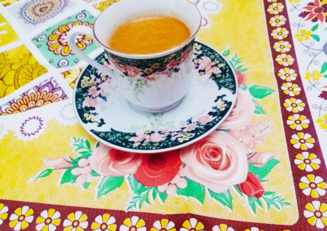 Strong tea