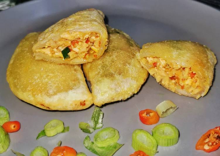 Cara Bikin Cireng isi ayam pedas yang Bikin Ketagihan