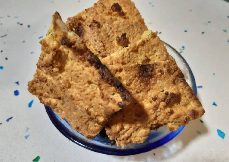 Crackers de semillas Keto
