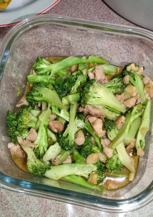 Foto resep Ca brokoli ayam