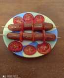 Шашлики з сосиски
