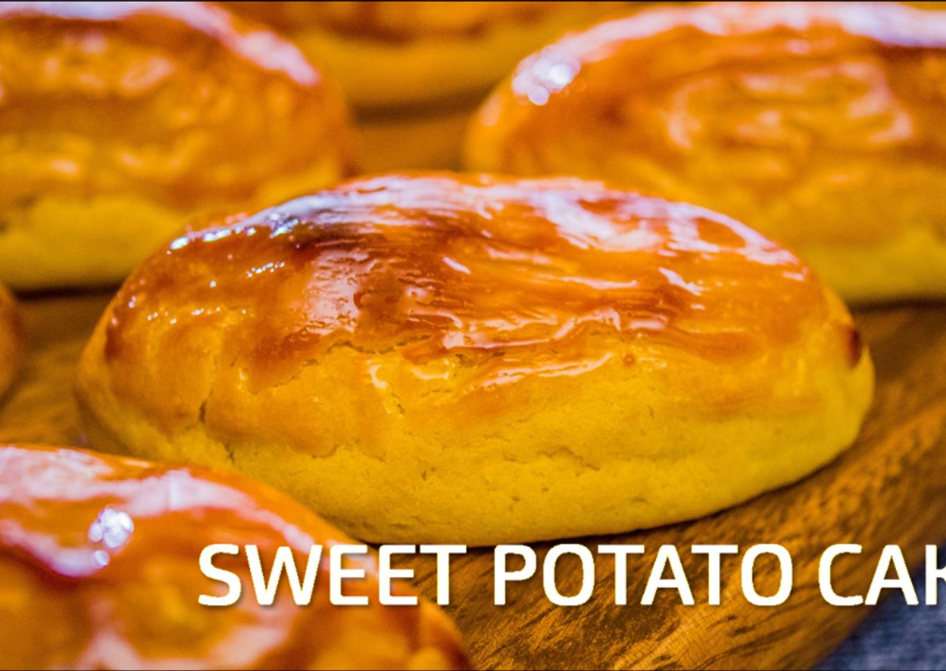 Soft and smooth Japanese sweet potato cake