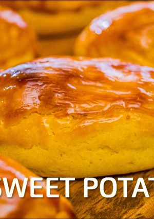 A picture of Soft and Smooth Japanese Sweet Potato Cakes.