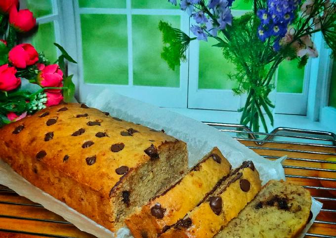 Resep Banana Cake tanpa mixer, Sempurna