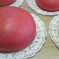 A picture of Bakpao isi kentang manis.