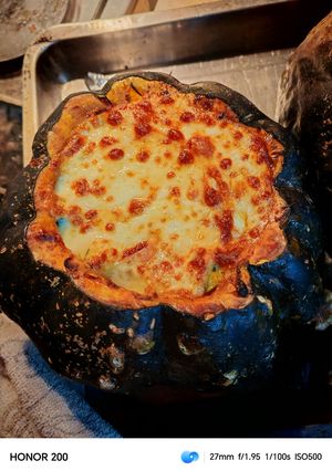 Una foto de Zapallo relleno