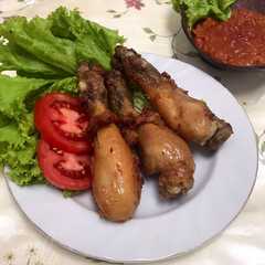 A picture of Ayam Goreng Sasando khas NTT.