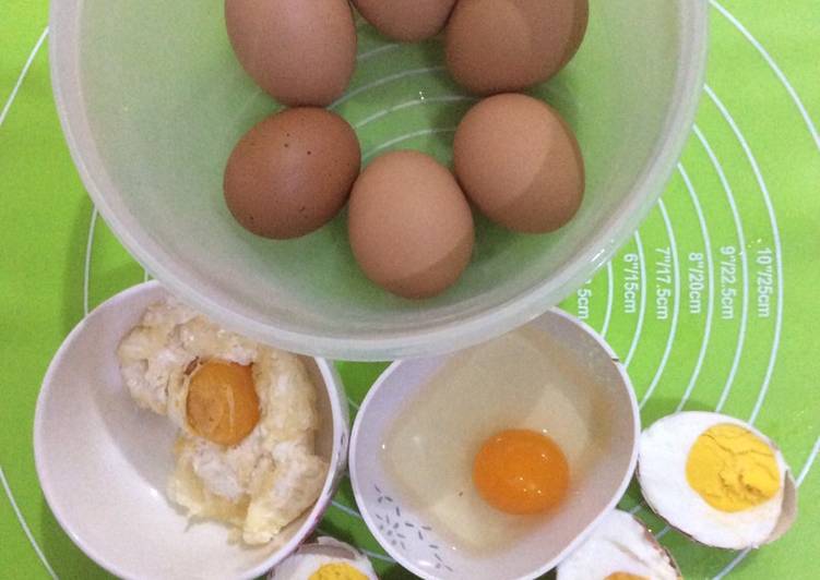 Cara Gampang Membuat Telor Ayam Asin, Menggugah Selera