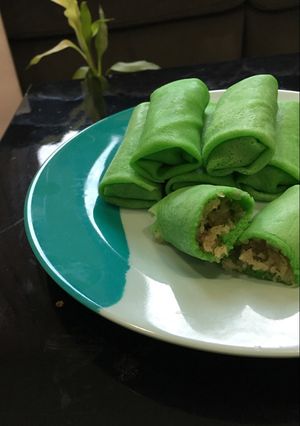 Foto resep Dadar gulung unti kelapa