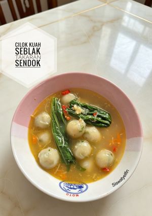 Foto resep Cilok Kuah Seblak Takaran Sendok