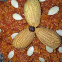 A picture of Gagrela Gager ka Halwa.