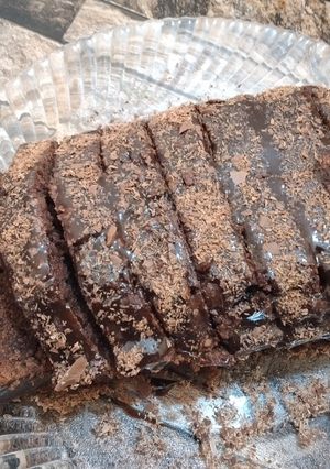 A picture of Chocolate brownie Without oven.