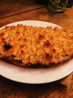 Una foto de Tarta de Dulce de Leche y Coco 🥥🥧