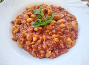 Mexikói chilis bab recept fotója