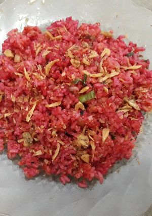 Foto resep Nasi Goreng Buah Naga