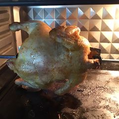 A picture of California Farm Air Fryer Garlic Lemon Cornish Rock Hen Dinner.