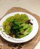 Cải thìa xào tỏi