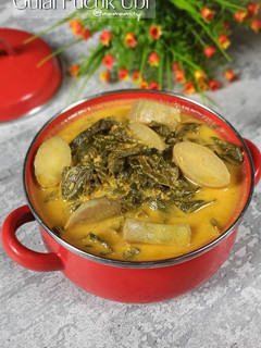 Foto resep Gulai Pucuk Ubi (singkong)