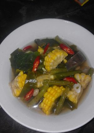 Foto resep Sayur asem simple bumbu instan