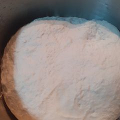 A picture of Kachori dough.