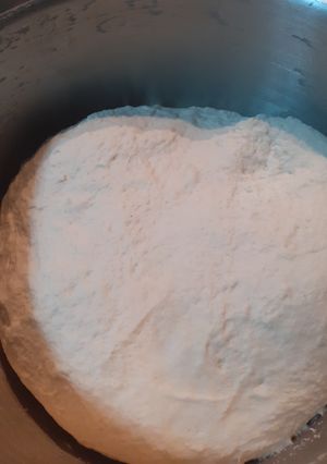 A picture of Kachori dough.