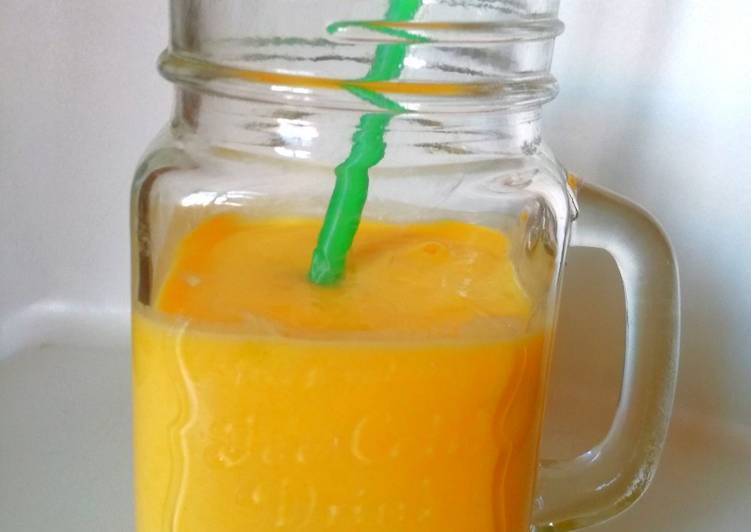 Simple Way to Prepare Any-night-of-the-week Mango lassi light - batido de dieta