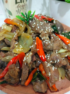 Foto resep Tumis kambing pedes manis