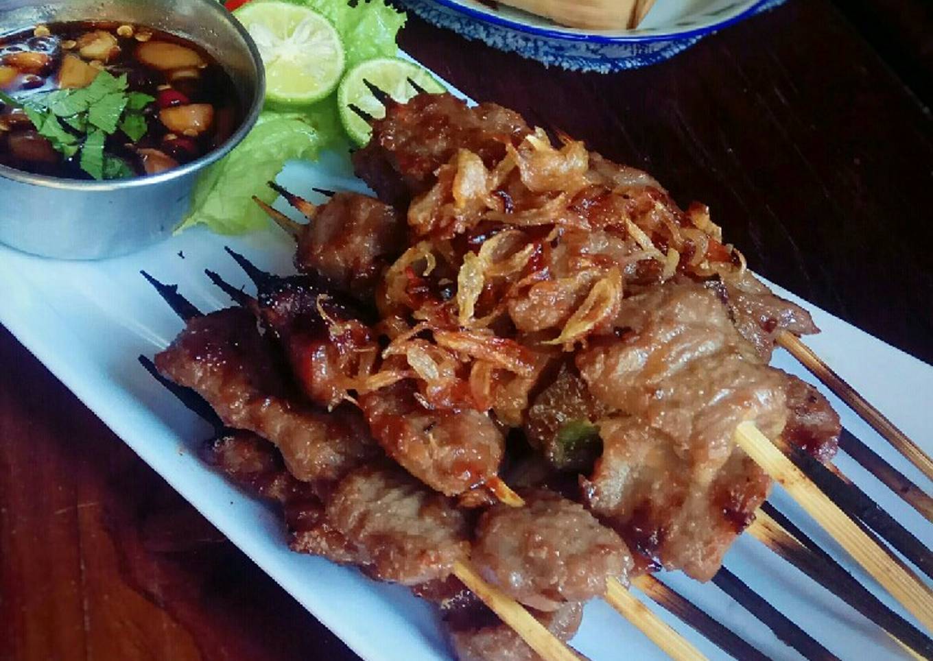 Sate Sapi (Bumbu Kecap)