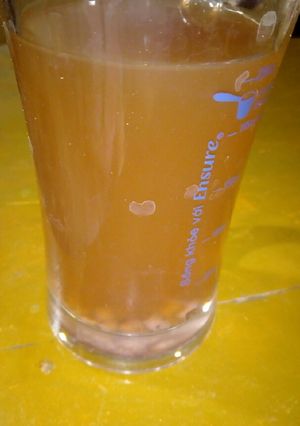 Hình của món Nước đậu đen lòng xanh và gạo huyết rồng.