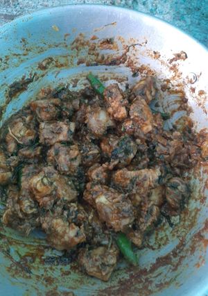 A picture of Chicken fry.