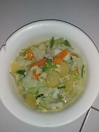 Langkah Gampang Membikin Resep Tumis sayur sawi putih campur yang Lezat Anti Ribet, Mantap Sekali