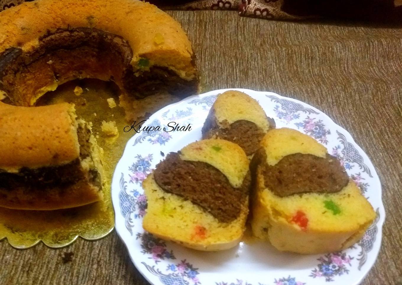 Flaunt line tea-cake