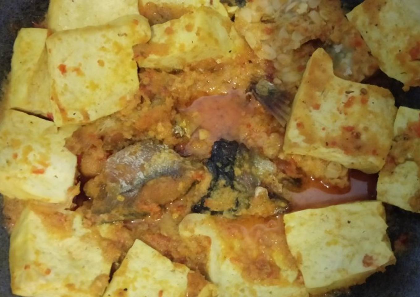 Patin dan Tahu Bumbu Acar Kuning