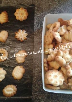 Une photo de Biscuits au pistolet à pâte