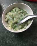 Bột sắn dây khuấy trứng gà