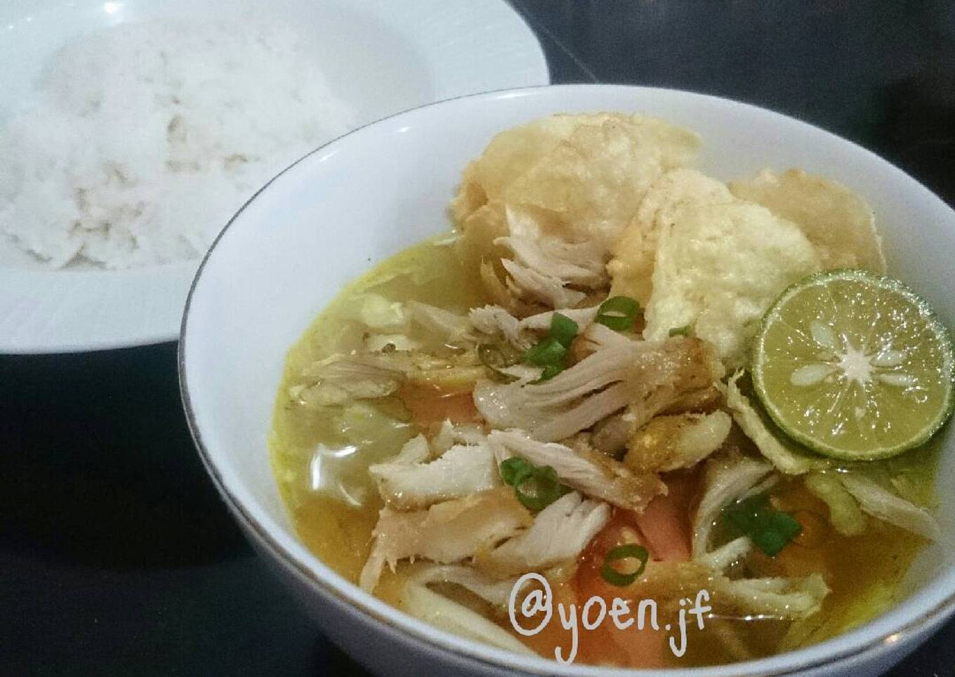 Soto Ayam Bening Minimalis