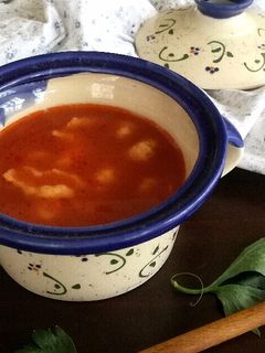 Paradicsomleves recept fotója
